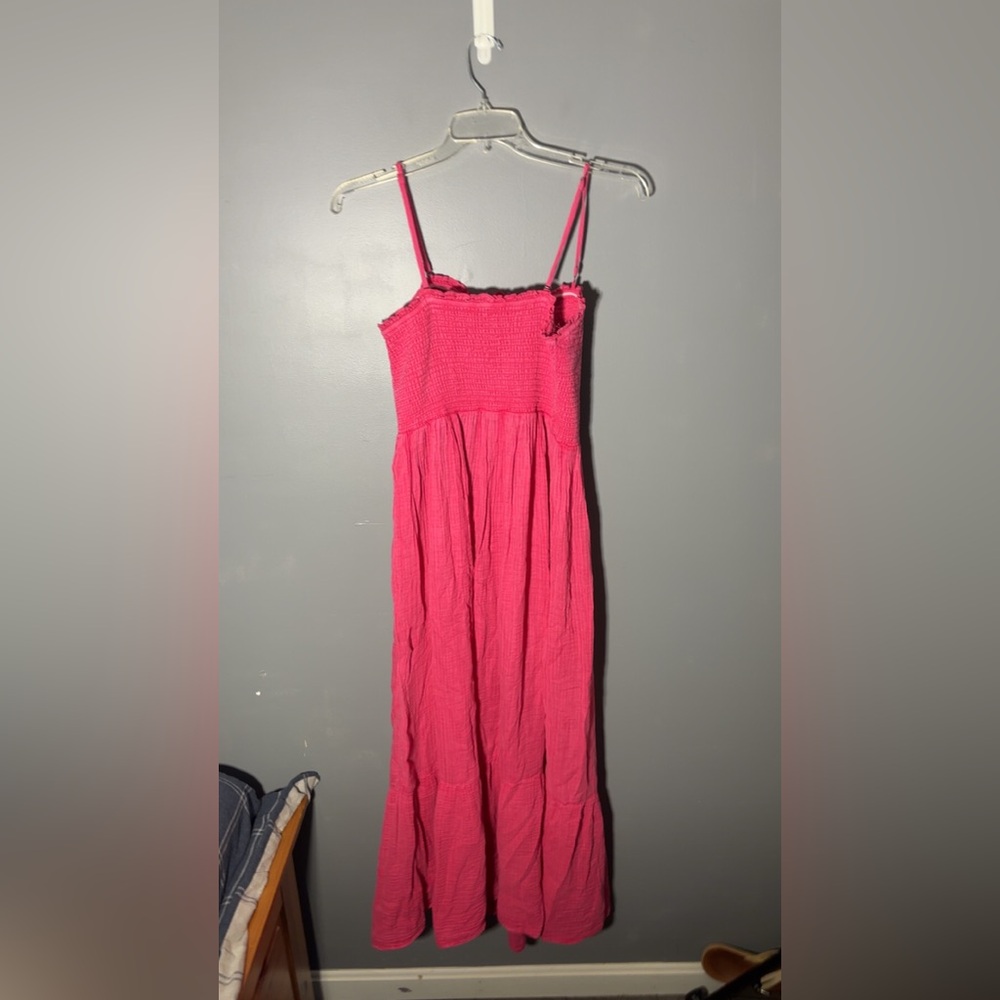 Anthropologie Marisol Smocked Maxi Dress Size Small - Picture 4 of 4